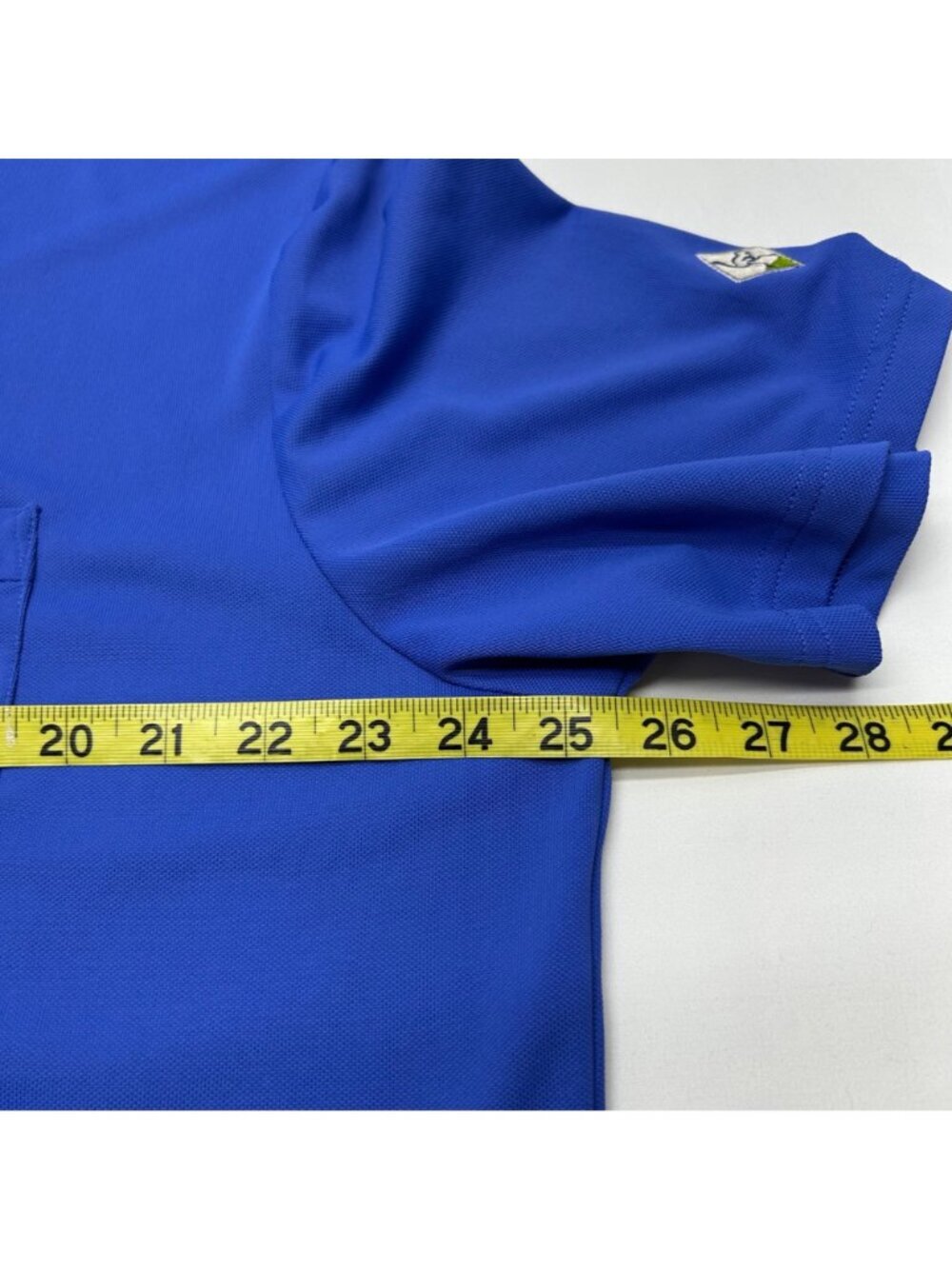 RLX Golf Performance Polo Shirt Mens Blue Short Sleeve Pocket Classic Fit - Picture 7 of 15